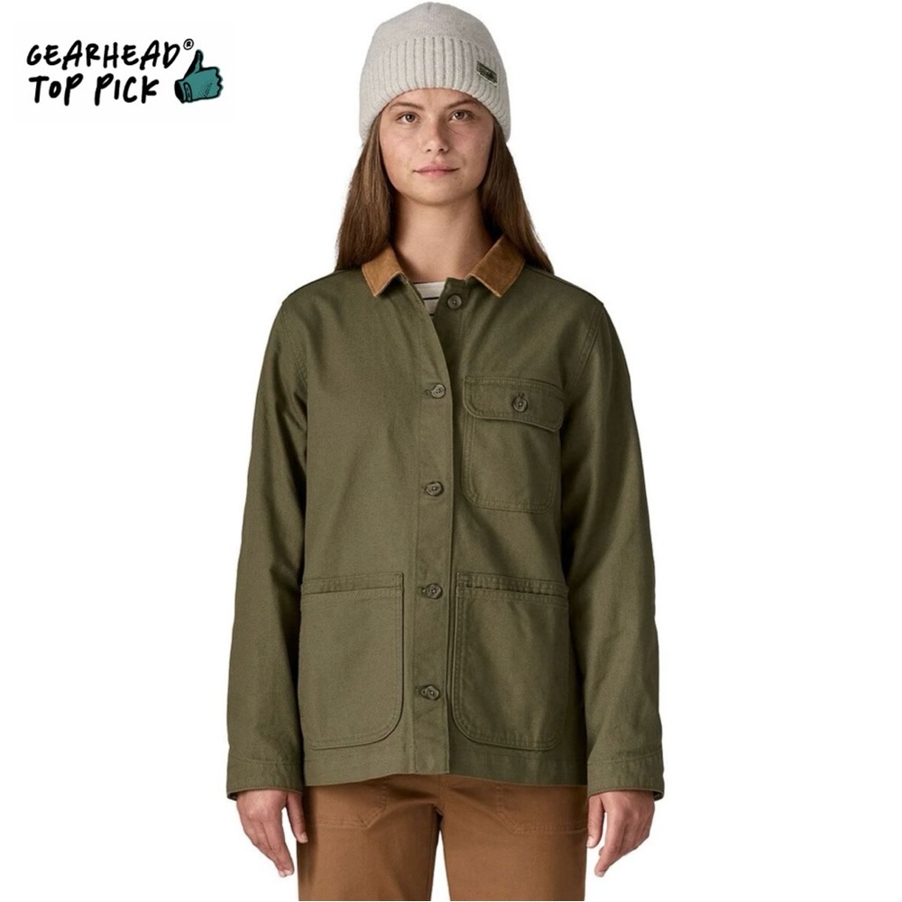 NWT Patagonia Women's Point Reyes Canvas Coat - Picture 7 of 16